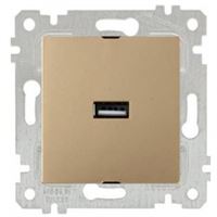 RİTA MEK TUŞ TEKLİ USB ŞARJ PRİZİ A. ALTIN 1